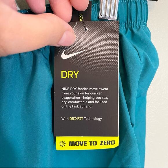 Nike Dri Fit Brief Lined Athletic Running Outdoor Challenger Shorts Blue XL NWT - Picture 6 of 13